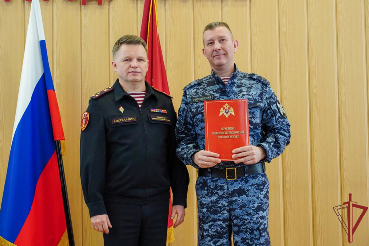 Праздничные мероприятия накануне Дня Росгвардии прошли в подразделениях столичного главка