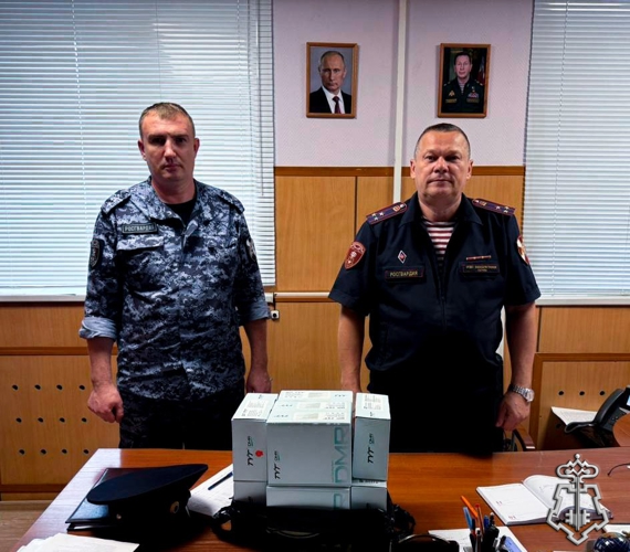 Столичные росгвардейцы оказали гуманитарную помощь участникам СВО (видео)