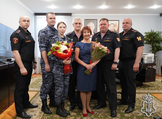 В Управлении вневедомственной охраны Москвы отметили День семьи, любви и верности 