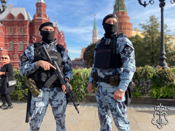 Росгвардия обеспечила безопасность москвичей и гостей столицы в День города