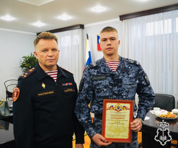 В Управлении вневедомственной охраны Москвы чествовали чемпионов по комплексному единоборству