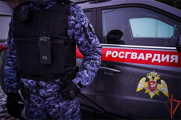 Московские росгвардейцы задержали мужчину, ударившего сотрудницу магазина бутылкой (видео)