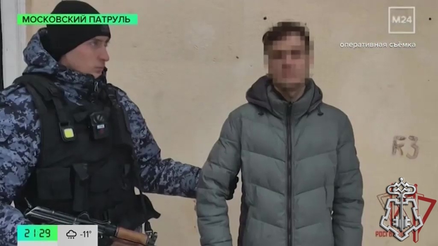 Росгвардия задержала вандала, устроившего погром в музее Москвы (видео)