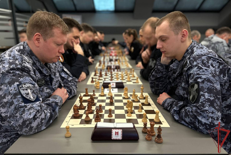 В Москве прошел чемпионат столичного главка Росгвардии по шахматам (видео)