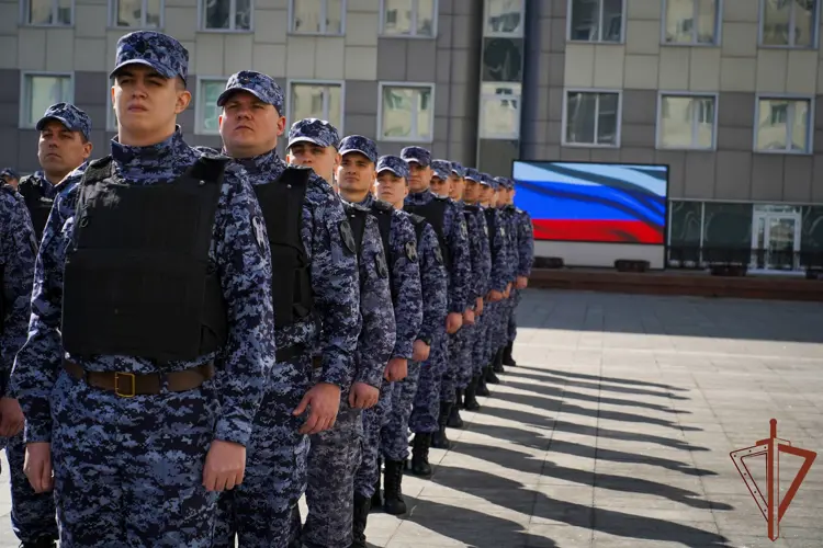 Столичный главк Росгвардии запустил флешмоб к юбилею ведомства (видео)