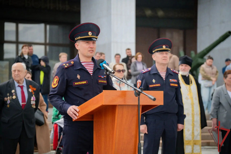 Торжественный выпуск слушателей Центра подготовки сотрудников вневедомственной охраны столичного главка Росгвардии состоялся на Поклонной горе