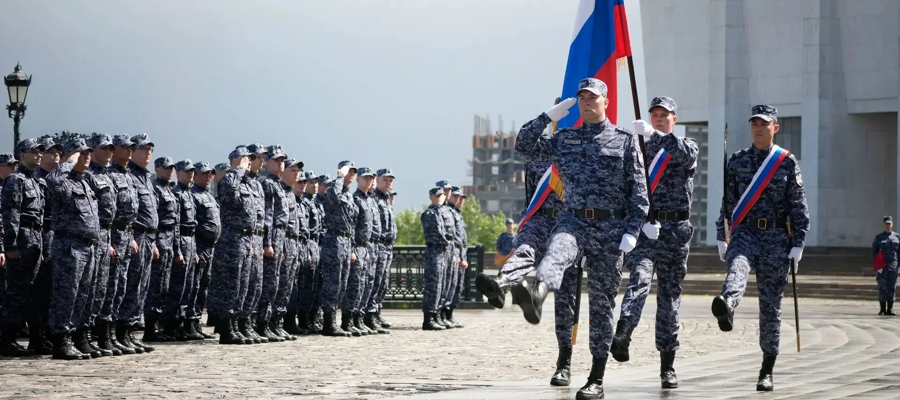 Торжественный выпуск слушателей Центра подготовки сотрудников вневедомственной охраны столичного главка Росгвардии состоялся на Поклонной горе