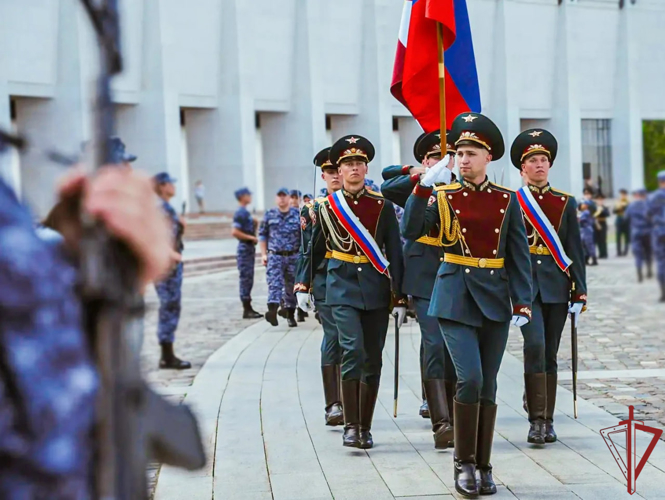 На Поклонной горе прошёл выпуск слушателей Центра профессиональной подготовки сотрудников вневедомственной охраны столичного главка Росгвардии