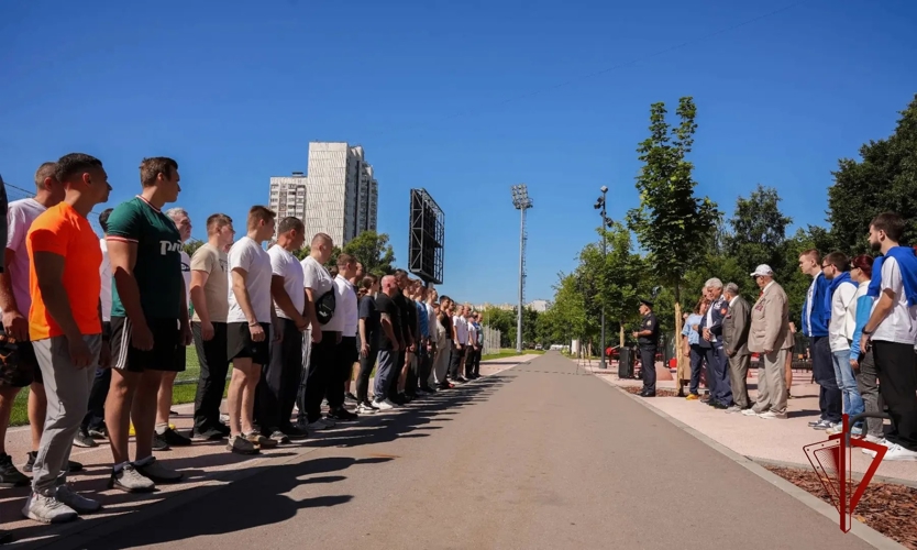 Cтоличные росгвардейцы провели спортивный праздник (видео)