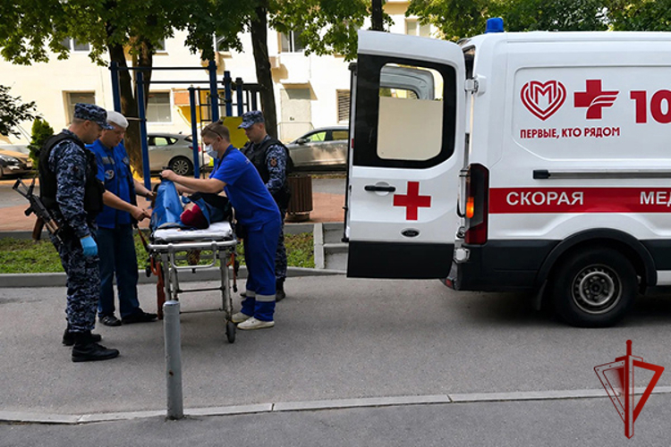В Москве росгвардейцы оказали помощь медикам и девушке с ограниченными возможностями здоровья (видео)