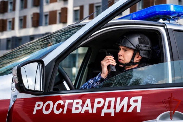 В центре Москвы росгвардейцы задержали гражданина, устроившего дебош в кафе (ВИДЕО)